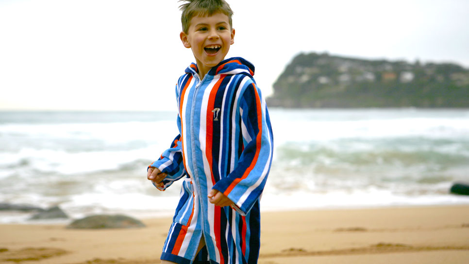Kids discount beach robe